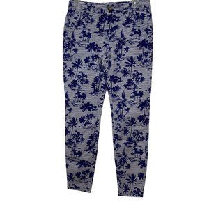 Vineyard Vines Blue Palm Tree Print Pants 4